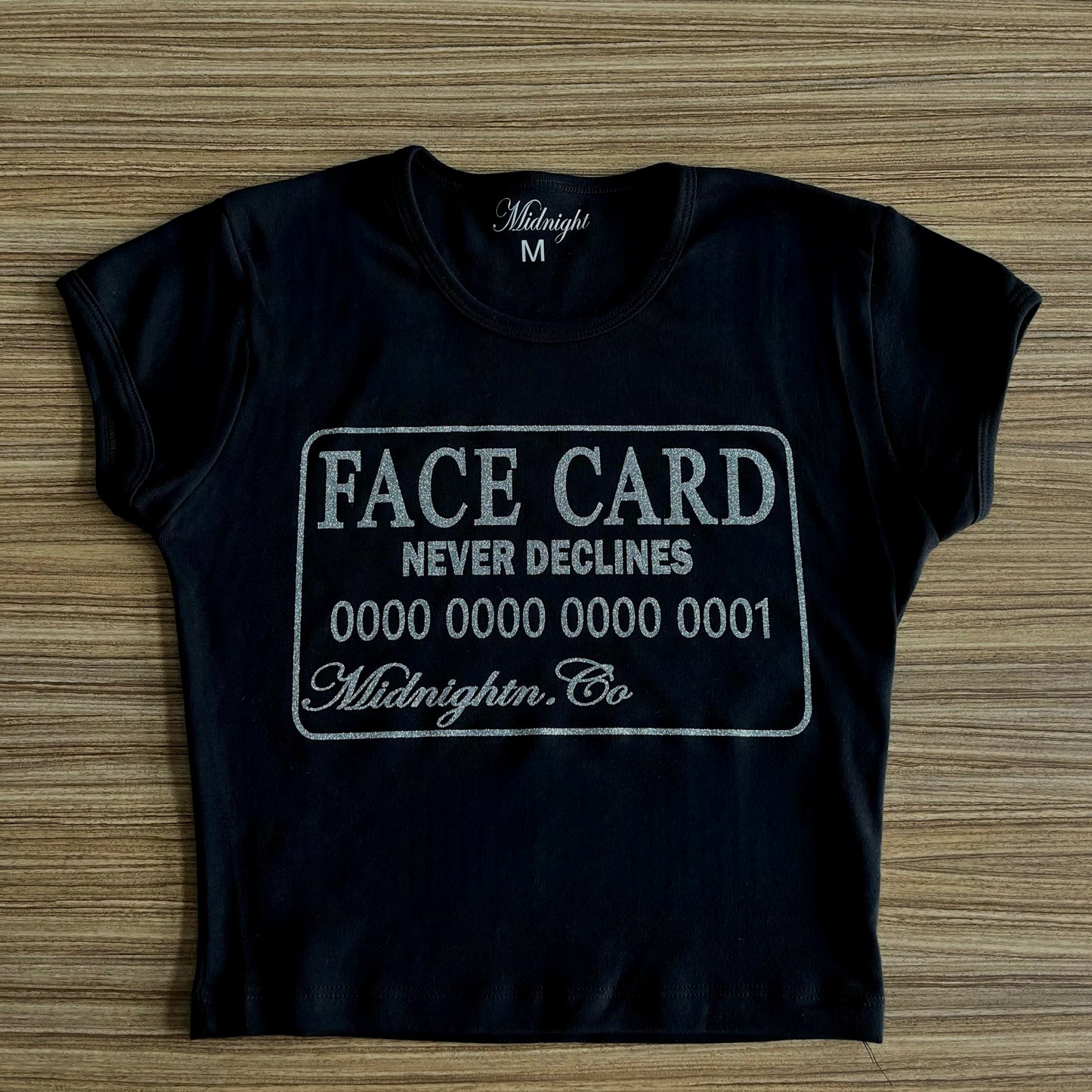 FACE CARD CROP TOP