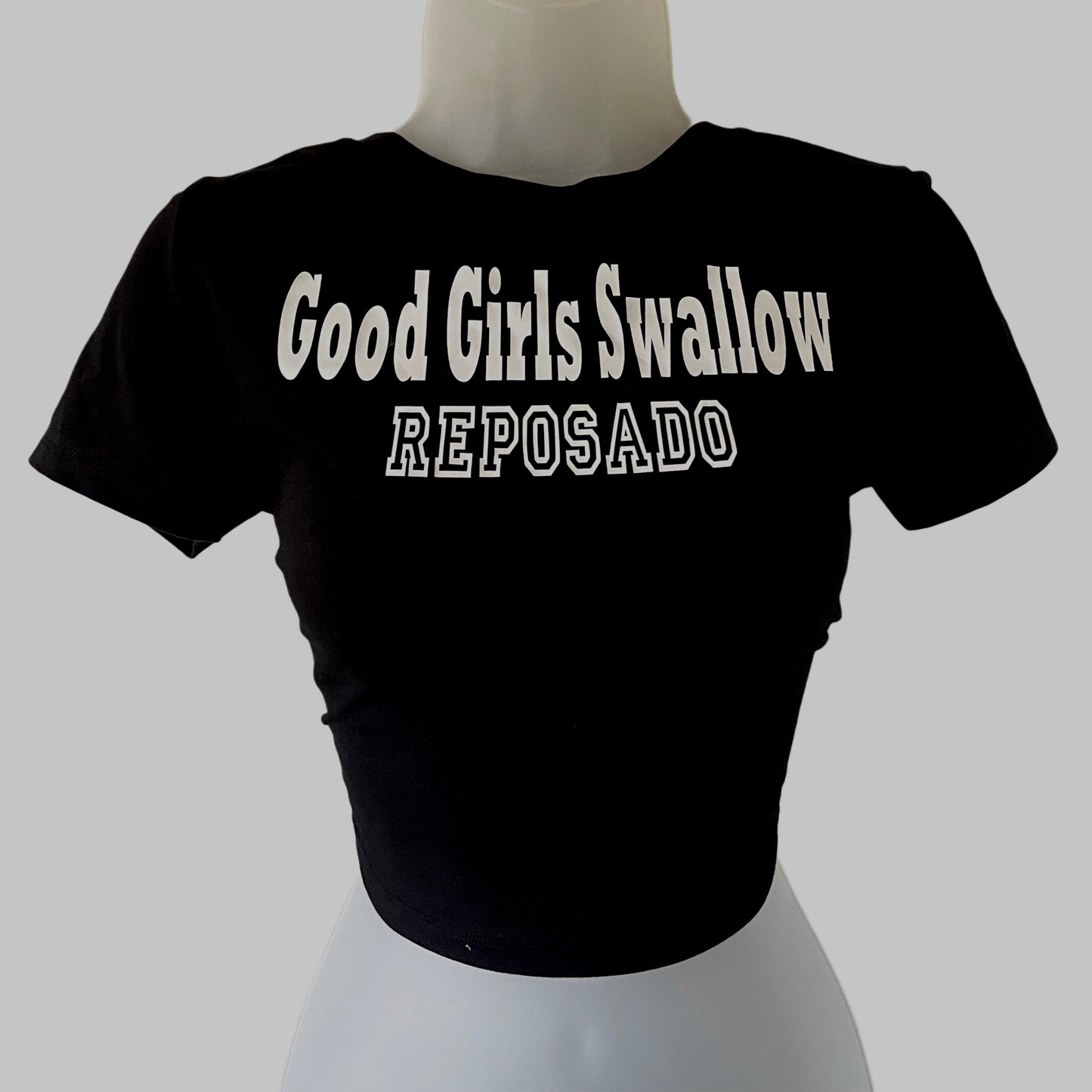 GOOD GIRLS SWALLOW REPO CROP TOP