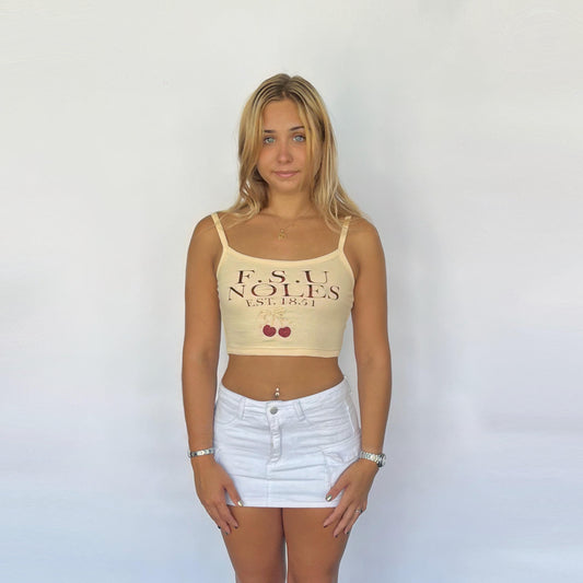 Noles Cami Crop Top