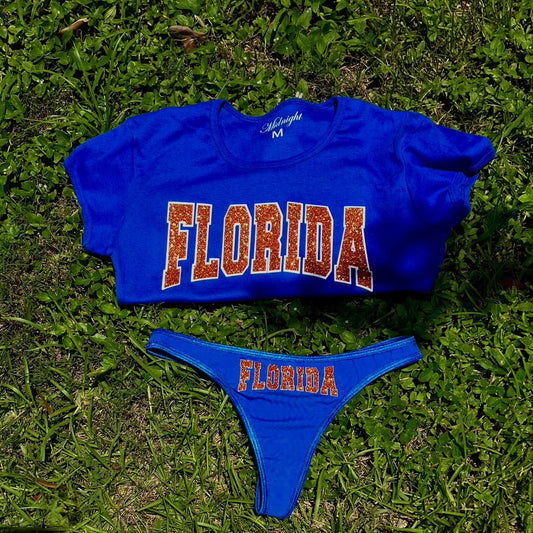 FLORIDA THONG SET