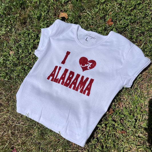 ALABAMA CROP TOP