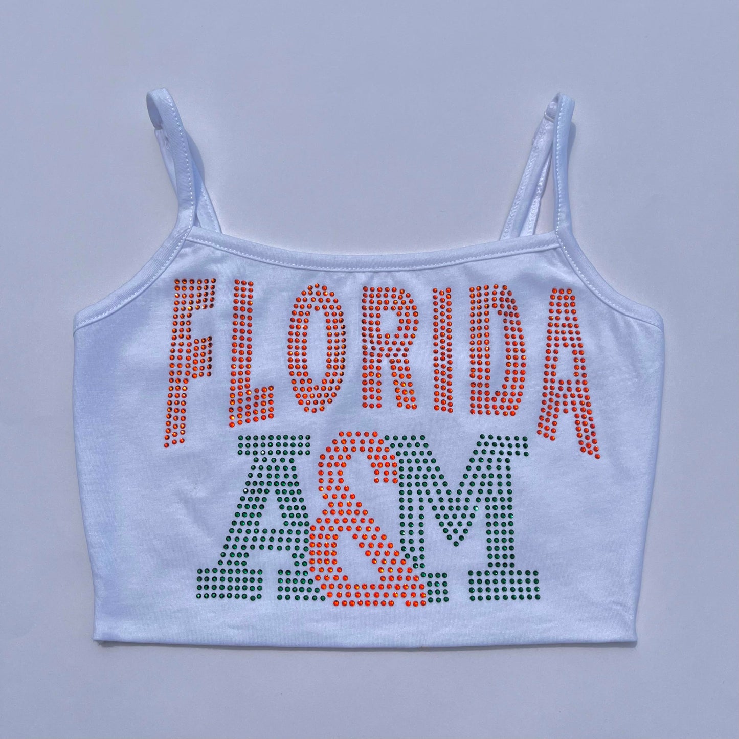 Florida A&M RHINESTONE TANK TOP